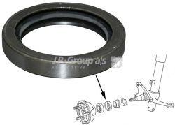  Oil seal for wheel bearing, front